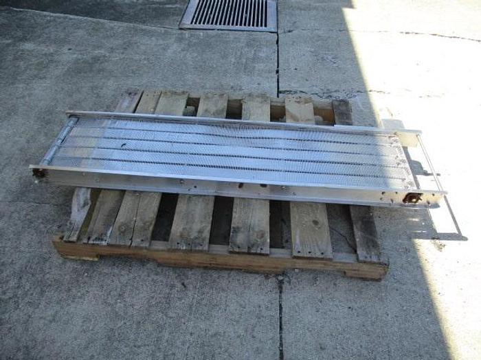 Used Conveyor Section; Wire Belt; 14"Wx5'L