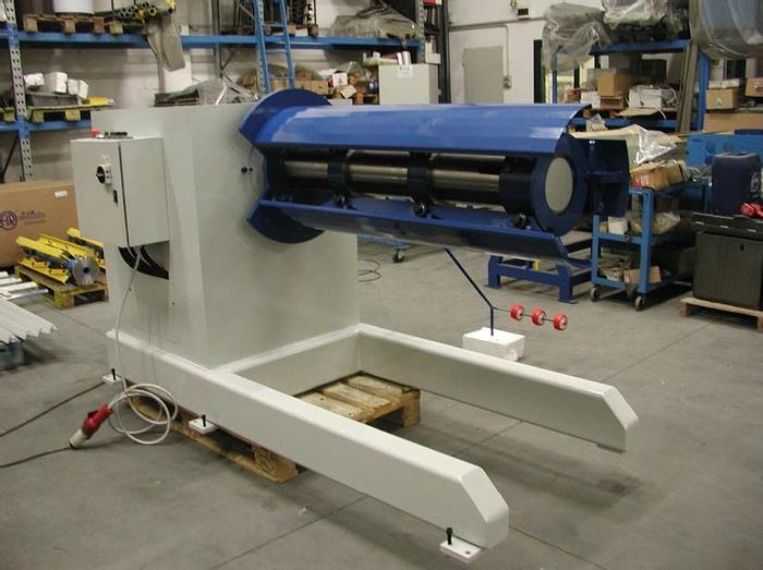 New F&P 1500mm x 5ton B-Class Powered Decoiler #3597