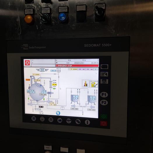 Used DANITECH JET dyeing accoupled year 2018 capacity 200+200 kgs