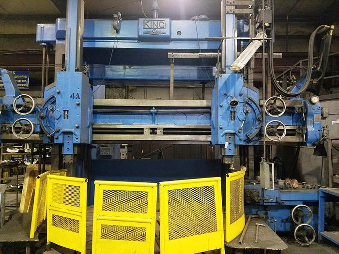 1955 100" King Vertical Boring Mill, Model 100
