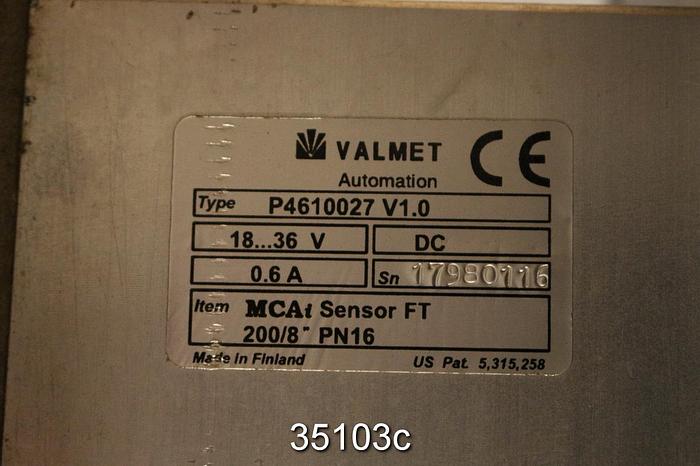 Used Valmet MCAI SENSOR FT 8" Microwave Consistency Transmitter #35103