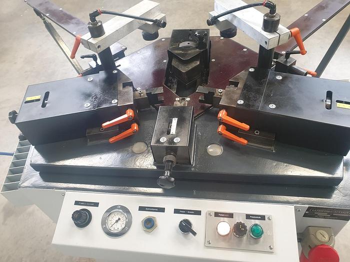 Gebraucht Hydraulische Eckverbindungspresse Wegoma EV 200 E