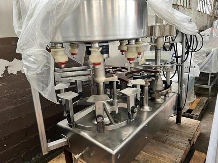 Used Filler, Bottle, 8-Head, Fogg, Rotary, Capper #C744156