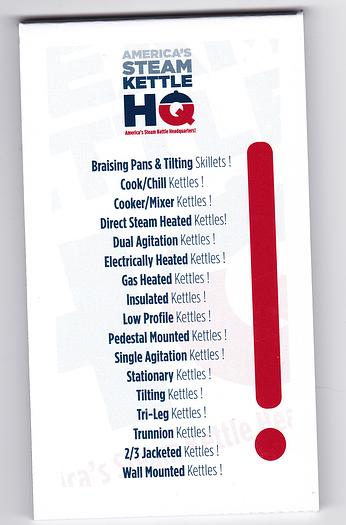 Used VULCAN #GL60E 60 GAL. NAT. GAS STEAM KETTLE WITH S/S COVER, 1.5" TANGENT DRAW OFF VALVE, only @ AMERICA'S STEAM KETTLE HEADQUARTERS ! (STOCK #573).