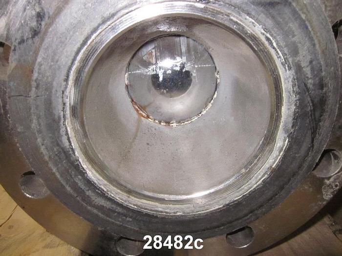 Used Dezurik Fig551 Vball Valve, 4", 316 Body #28482