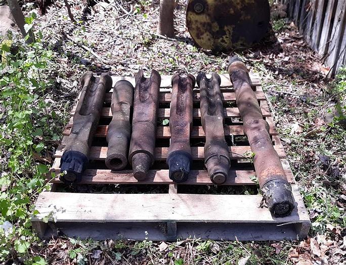 Used Cable Tool Package: Drill Stem, Spudder, & Bailer