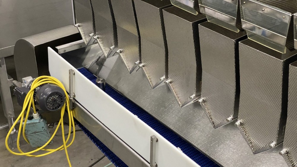 Used Newtec weighing line