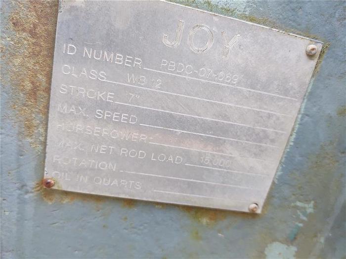 Used 2006 Joy Joy ACEC WB12 Air Booster #1