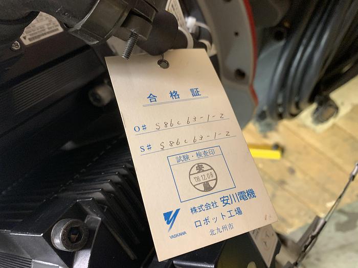 Used MOTOMAN UP50N (HP50) 50KG X 2046MM REACH 6 AXIS CNC ROBOT WITH NX100 CONTROL