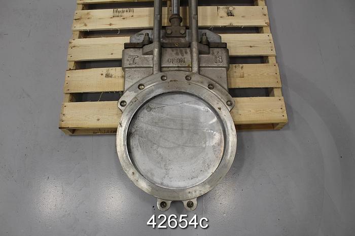 Unused True Line 18" Air Operated Knife Gate Valve #42654