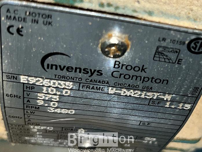 Used Belfab 3 barrel 10hp used dust collector #BM2322