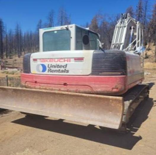 Used 2017 TAKEUCHI TB1140CL Excavator 