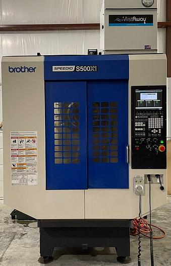 Used 2014 Brother SPEEDIO S500X1 Vertical Machining Center ***Low Hours***