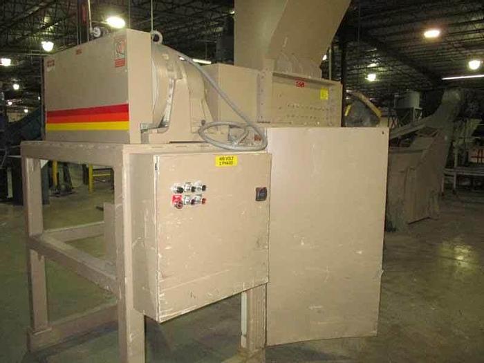 Used 25" x 25" BALL & JEWEL SHREDDER MODEL SB2525