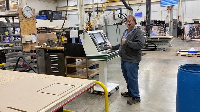 Used 2009 C.R. Onsrud 122S25 CNC Router