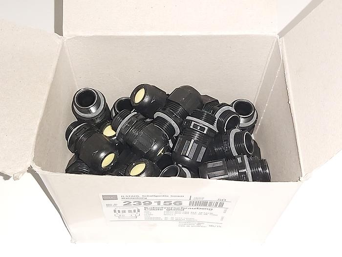 30 Stück Ex Kabelverschraubung, 8161/7 M20-1304, M20x1,5, R. Stahl neu