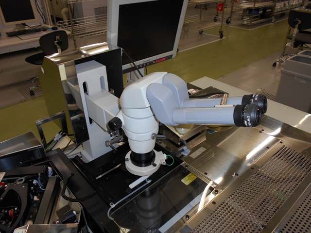 Used Nikon NWL860 Wafer Loader With ISS200 Microscope