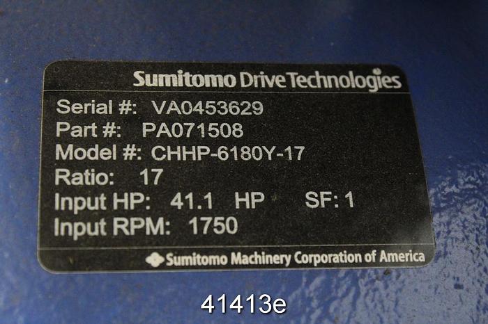 Unused Sumitomo CHHP-61807-17 Cyclo 6000 Gear Drive, Ratio 17/1 #41413