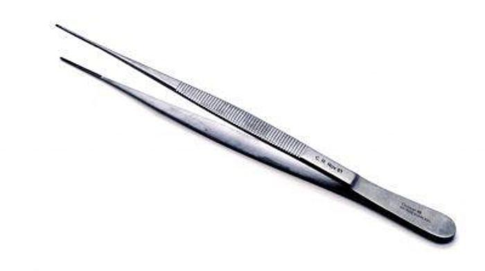 Used Forceps Tissue Dissecting Atraumatic DeBakey 1.5mm Vascular 200mm CODMAN 30-8132