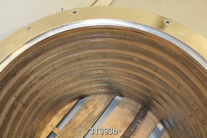 Used Fiberprep CH 7 Pressure Screen Basket, 0.012" Slots, #31393