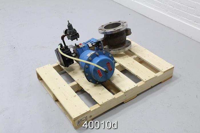 Used Neles Jamesbury 6" V-Ball Valve #40010