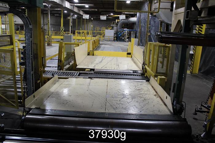 Used Signode M20-RMF Automatic Roll Handling and Strapping System #37930