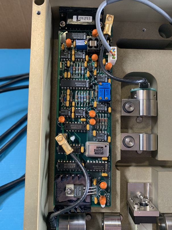 Used Biorad Microscope Objective Assembly with Two Cameras Quaester Q7