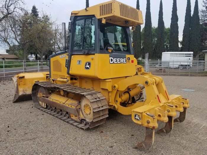 Used 2012 John Deere 650J LT Crawler Dozer