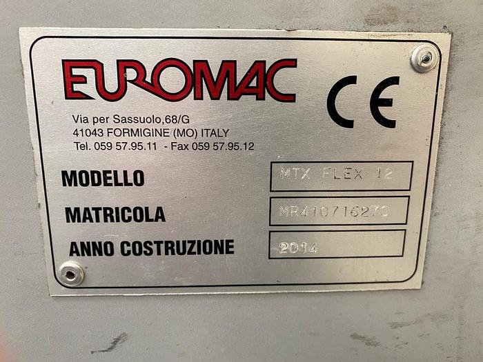 Used 2014 Euromac MTX Flex 12 Hybrid CNC Punching Machine with Automation