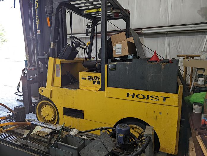Used 1997 Hoist FKE 6 Electric Forklift