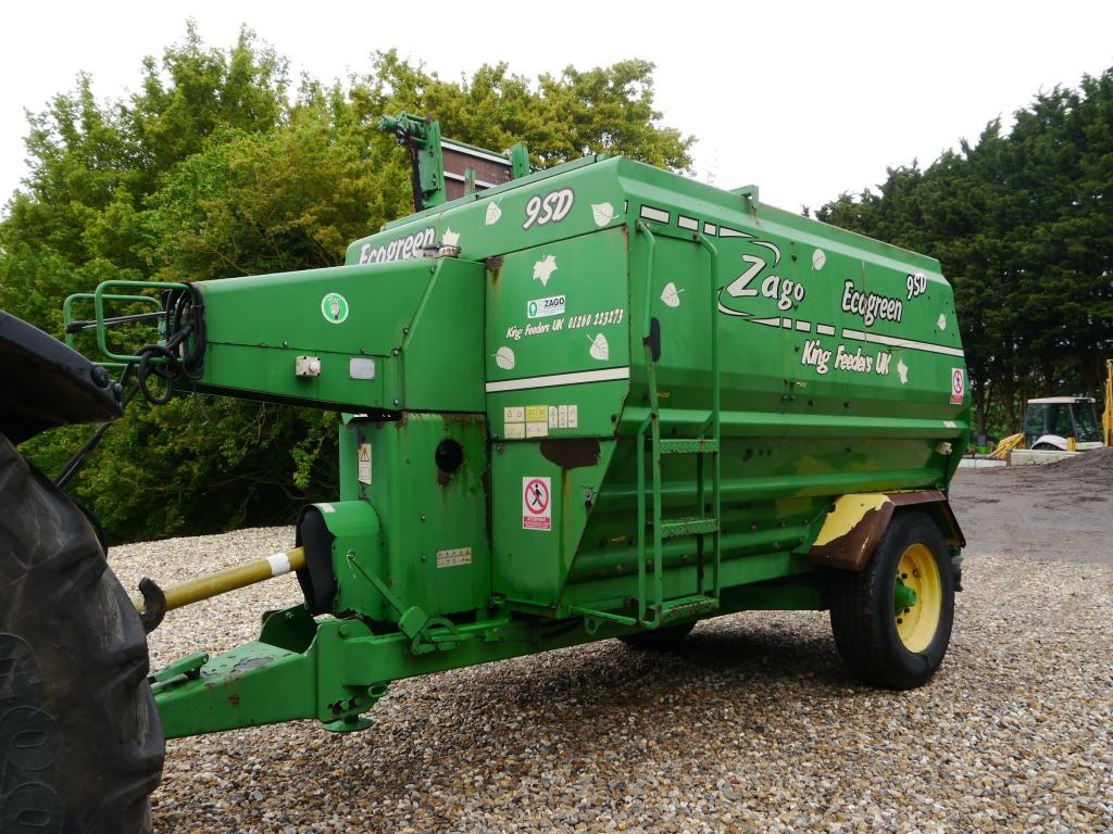 Used Zago Ecogreen 9SD Shredder