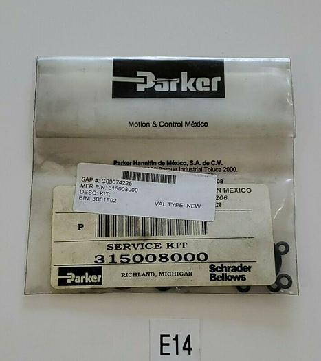 *NEW IN BAG* Schrader Bellows Parker 315008000 Service Kit + Warranty!