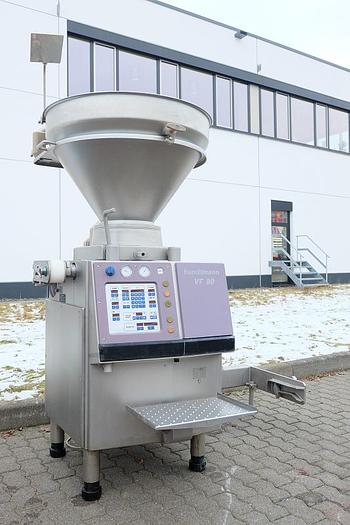 Used Handtmann VF 80/160 vacuum filling machine, with loading device, refurbished
