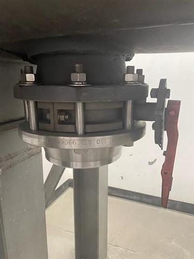 Used Mixer, Ribbon, 210 Cubic Feet, Stainless Steel, 30 HP, Double Ribbon #S744804