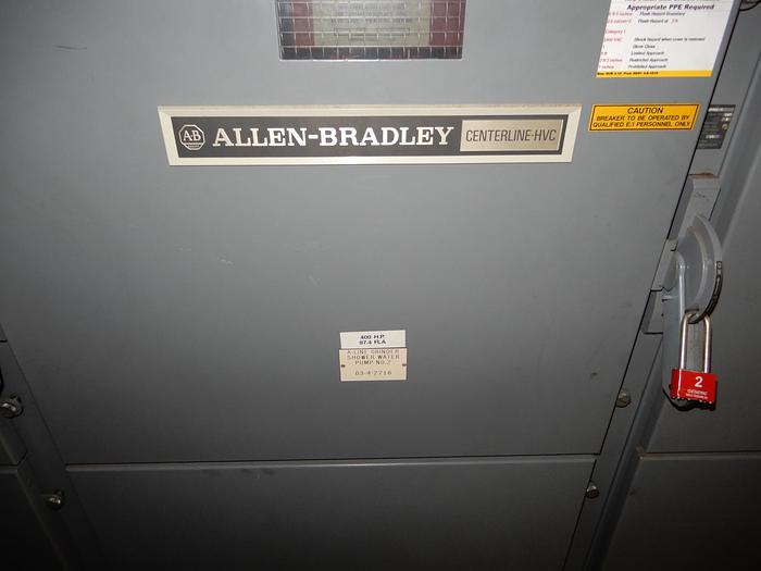 Used 2400V ROCKWELL AUTOMATION ALLEN BRADLEY MOTOR STARTER SECTION