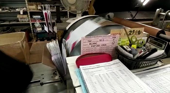 Used CURIONI SUN MASTER 540 (Bag machine with twisted handles unit & flexo)