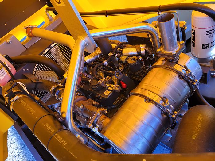 Qty (9) New Atlas Copco XAS 188 Portable Air Compressor--Ready November 2022