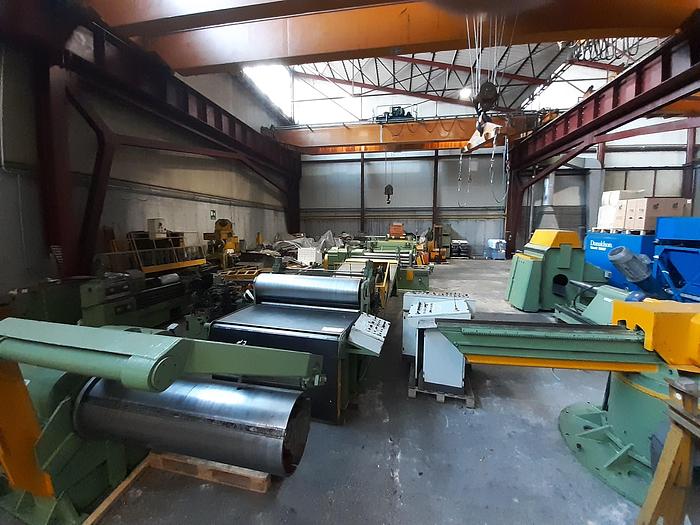 Used SACMA 1500mm x 3mm Slitting Line (Used) #3968