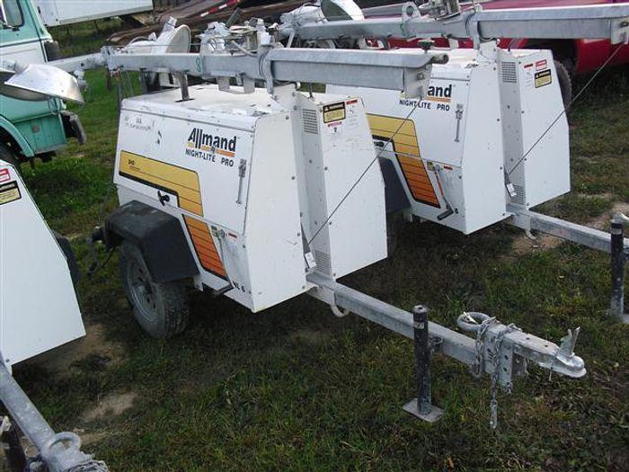 Used Allmand Light Tower Nite-Lite Pro 4 1250 Watt Lights