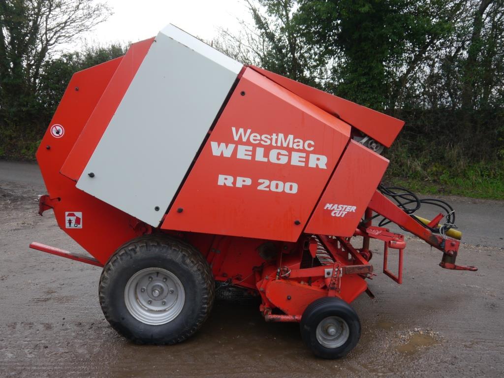 Used Westmac Welger RP200 Round Baler