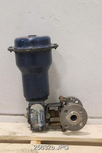 Used Neles Jamesbury 1" Air Operated Ball Valve #25632
