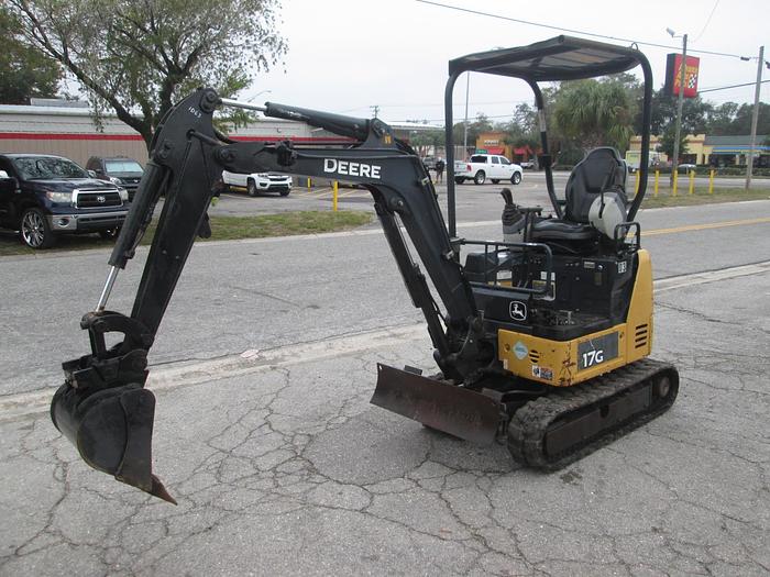 Used 2016 John Deere 17G Mini Excavator