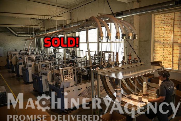 Used Paper Cup machines 6 psc. ZBJ-NZZ Ruian Lifeng Machinery Co.