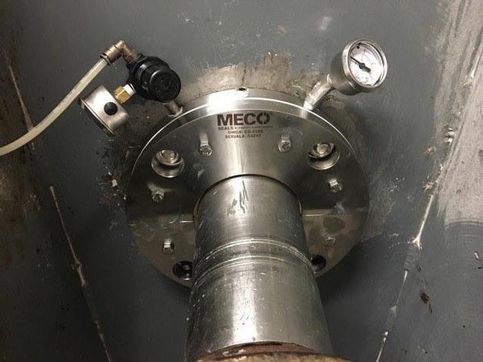 Used Mixer, Ribbon, 65 CF, S/st, 30 HP, Sanitary, Double Ribbon, #D742330