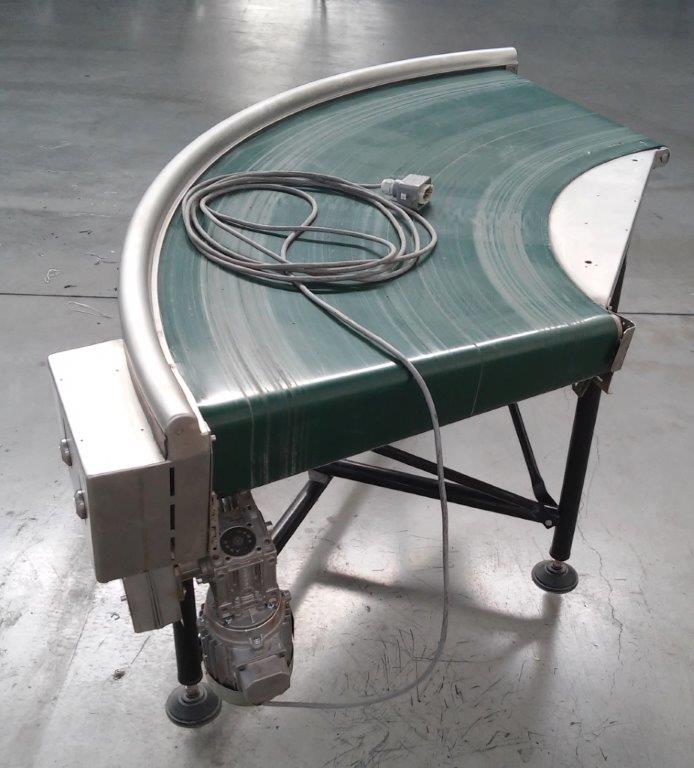 Used GStec curved belt conveyor 45 ° for Sale in Germany