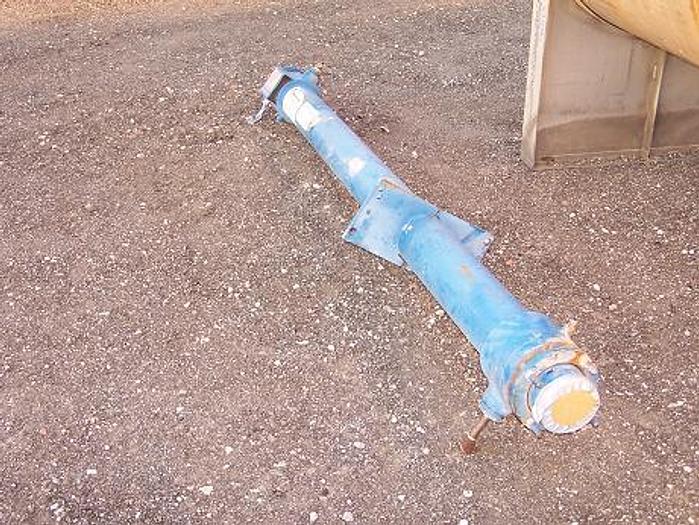 Used Used Carborundum approximately 16 sq. ft. graphite shell and tube heat exchanger