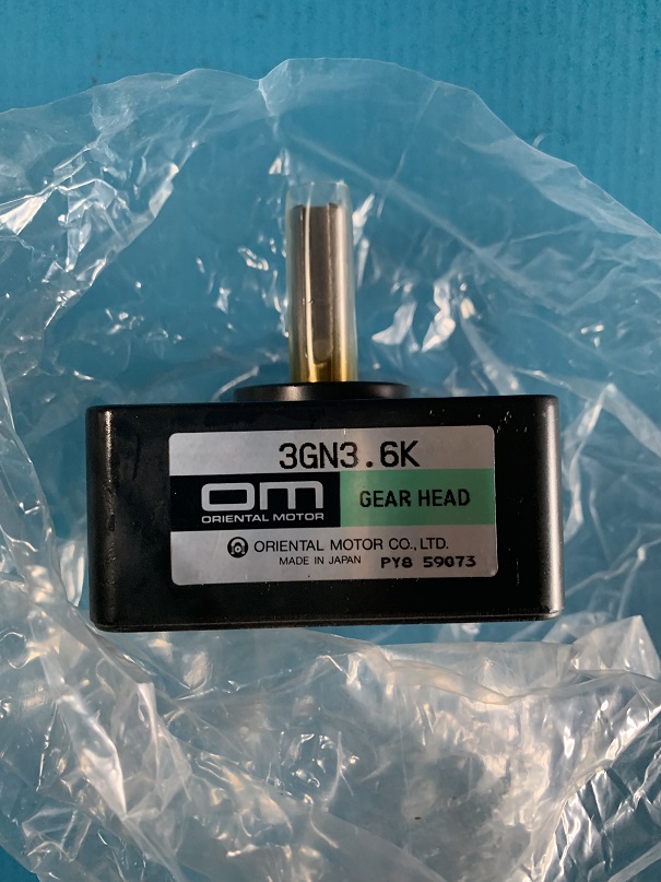 Used oriental motors gear head 3gn3.6k