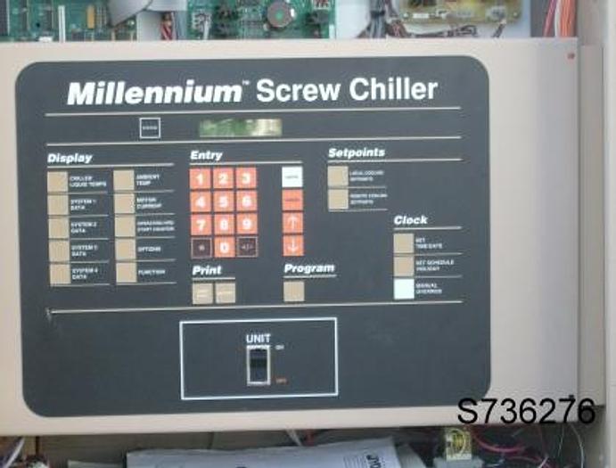 Used Refrig, Chiller, 330 Ton, York, Air Cooled, R22, 460V #S736276