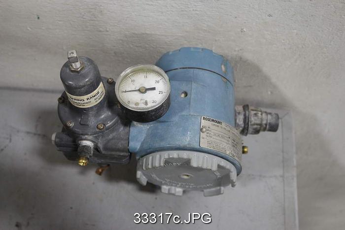 Used Rosemount 3311DS1J1B2F2G2 Current to Pressure Transducer #33317