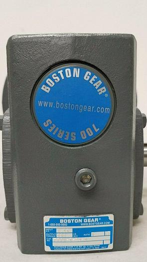 Used Boston Gear Worm Gear Speed Reducer 700 Series